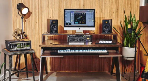 Sleek and Modern Music Studio Desk for a Stylish Workspace post thumbnail image